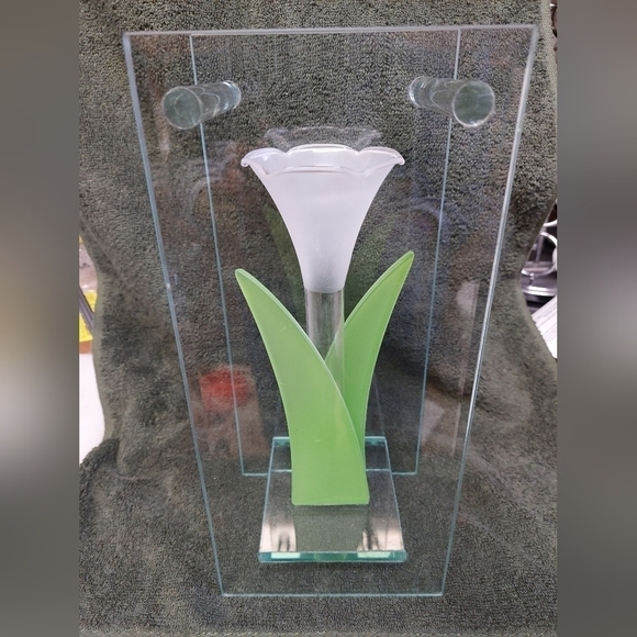 Vintage* CG Cressida Glass Tulip Vase - Picture 4 of 15